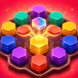 Icono de Hexa Sort: Stack & Match